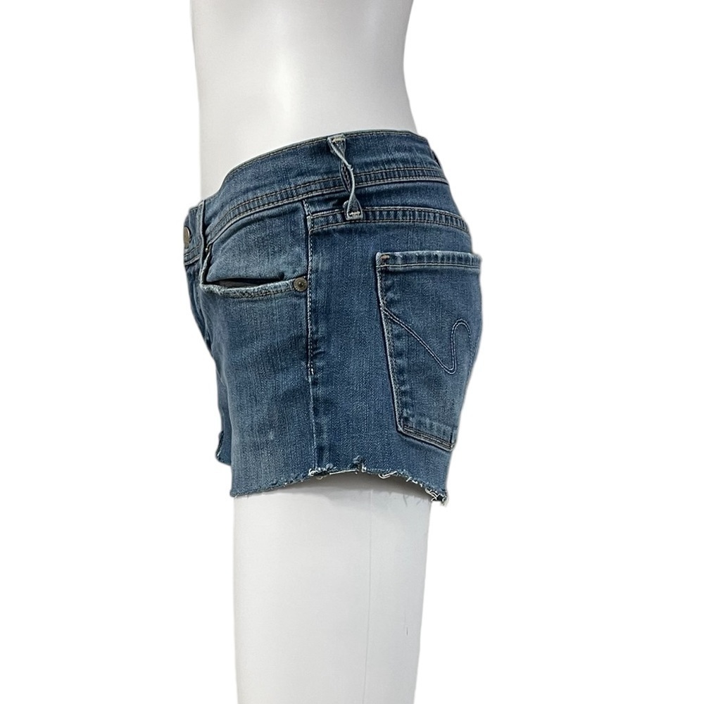 Citizens of Humanity Cut Off Jean Shorts - Picture 4 of 9
